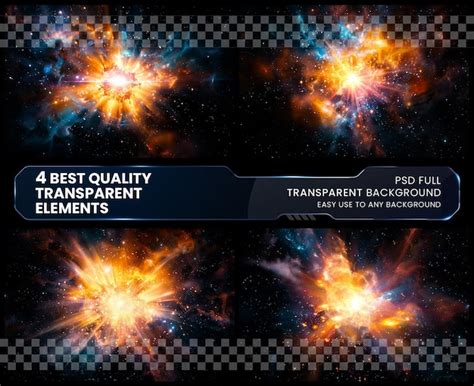 Premium Psd Supernova Sparkle Capturing The Explosive Energy Of A On