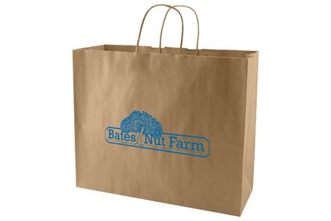 Custom Kraft Paper Shopping Bags