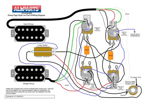 Jimmy Page Guitar Wiring
