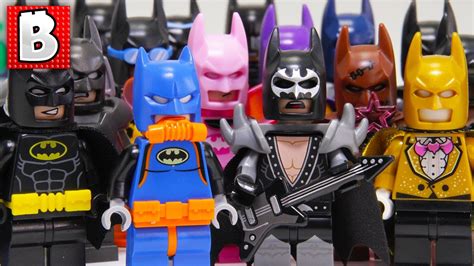 Every LEGO Batman Minifigure Ever Made!!! 2017 Collection Update! - YouTube