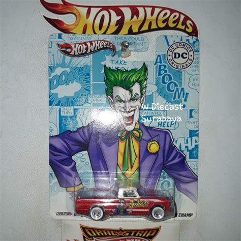 Jual Hot Wheels Studebacker Champ Dc Comics Batman The Joker Ban Karet Shopee Indonesia
