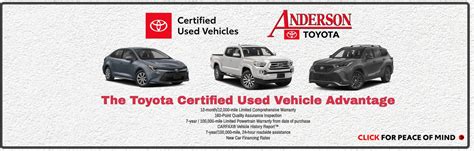 Anderson Toyota Toyota Dealer In Lake Havasu City Az