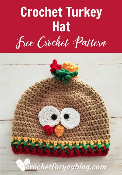 Crochet Turkey Hat Free Pattern - Crochet For You