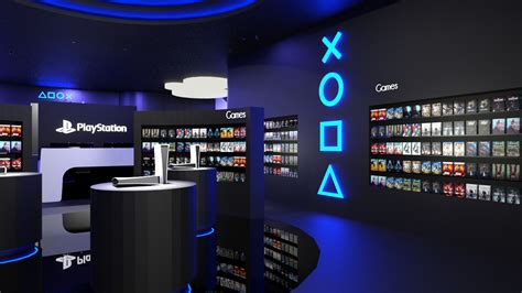 Concept Store Design Sony Playstation Behance
