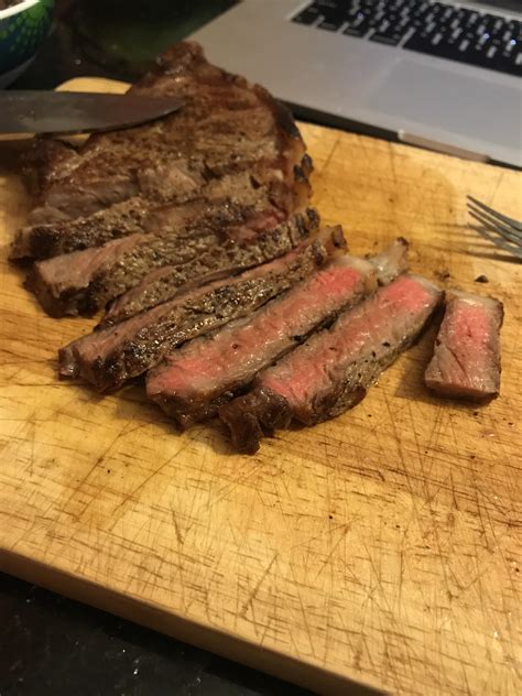 First Time Reverse Searing R Steak