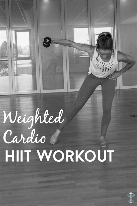 Weighted Cardio HIIT Workout