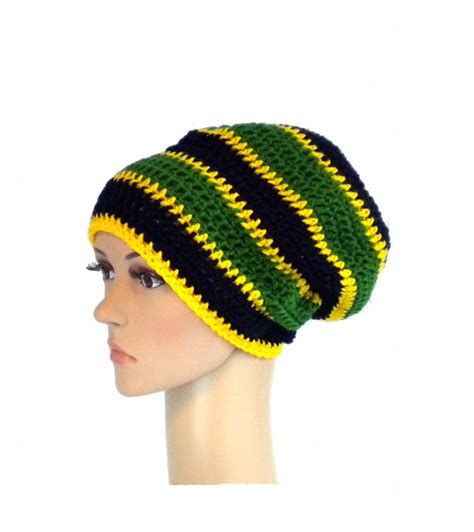 Jamaica Beanie Dreadlock Rasta Tam Oversized Slouchy Boho Etsy Uk