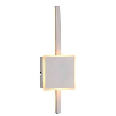 Arandela RE007 Fluire Dourada 20x30x40 Led Integrado 12W Bivolt