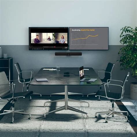 Jabra PanaCast 50 Panoramic-4K 180-Degree Intelligent Video Bar — LOW-PROFILE (2PK) (PANACAST-50-LOW-PROFILE-2PK)