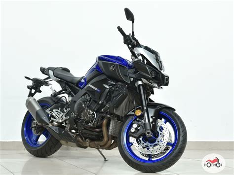 Купить б у Yamaha MT 10 инжектор 6 передач в Москве синий naked bike 2017 года на Авто ру ID