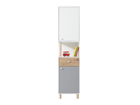 Etagère Omaha P104 Fermé Avec tiroirs Avec des portes Stratifié