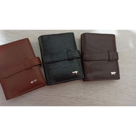 Jual Dompet Kartu Card Holder Slot Sodok Logo Braun Buffel Shopee