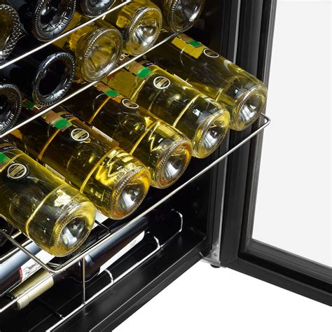 Insignia™ 29 Bottle Wine Cooler With Energy Star Certification Stainless Steel Ns Wc29ss3 Best Buy