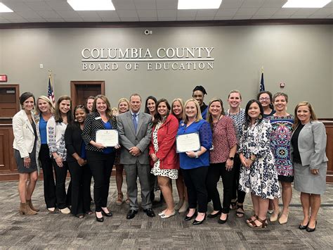 Columbia County Elementary School Is Recognized Nationally The