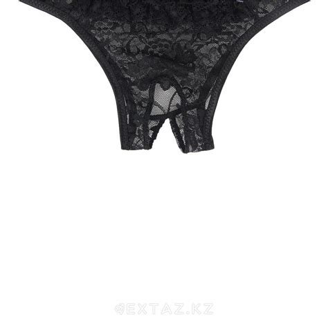 Купить Кружевные трусики с доступом (3XL-4XL) — sex shop Extaz