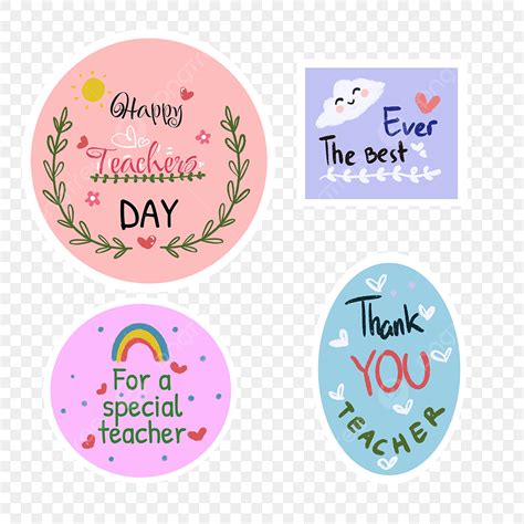 Stiker Selamat Hari Guru Kartun 5 Gambar Animasi  Bergerak Hari Riset