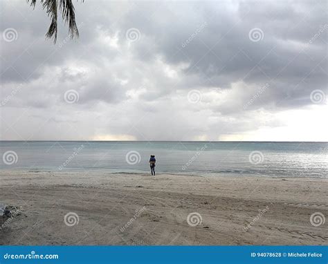 Sea Caribi stock photo. Image of caraibi, beach, child - 94078628
