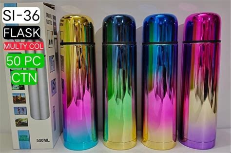 Ml Vacuum Flask Hours Hot And Cold Water Bottle Sport Travel Flask At Piece