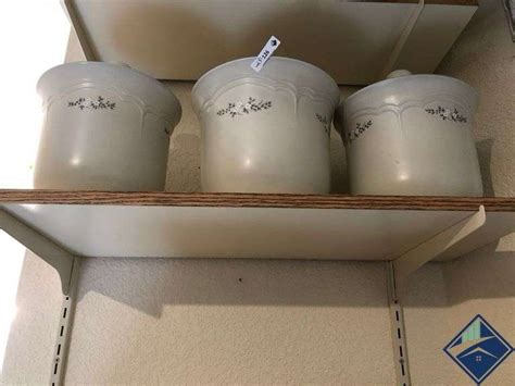 3 Retired Phaltzgragh Heirloom Canisters Estate Details
