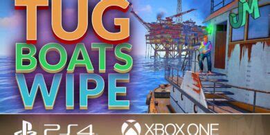 Jade Monkey Exploring Tugboats And Incoming Wipes In Rust Console Edition