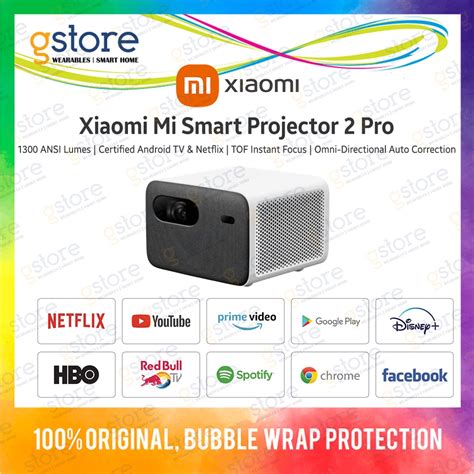 Xiaomi Mi Smart Compact Projector / 2 / Mi Projector 2 Pro (Certified ...