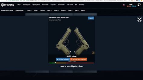 OPSkins Mystery Item - YouTube