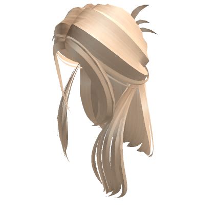 Long Half Up Half Down Braids Blonde Roblox