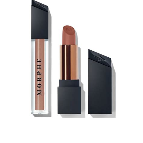 Out A Pout Barely Nude Lip Duo Cocoa Nude Morphe Veridico Shop Tienda Virtual De Maquillajes