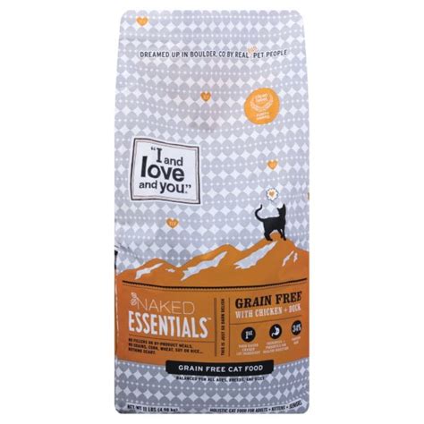 I And Love And You Naked Essentials Chicken Duck Grain Free Dry Cat Food 11 Lb Walmart