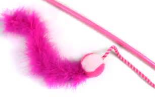 Cat Wand with Ball and Feather - inLong