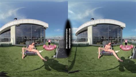 Summertime Naked Teen Sunbathing Babe Margarita Enjoying Herself In Bubbles In Sun VR Porn