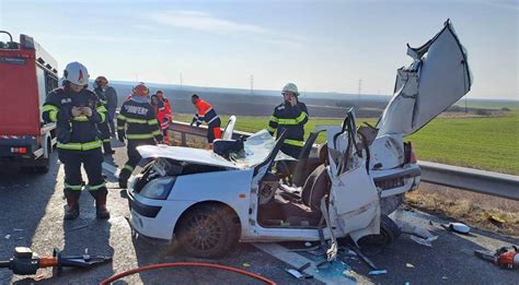 Impact Devastator Pe Autostrada Arad Timi Oara Victimele Preluate