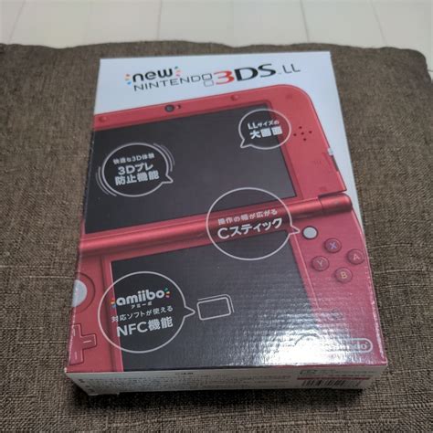 【未使用】【未使用品】newニンテンドー3ds Ll メタリックレッドの落札情報詳細 ヤフオク落札価格検索 オークフリー