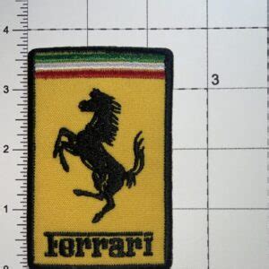 Ferrari Patch Decal Patch Co