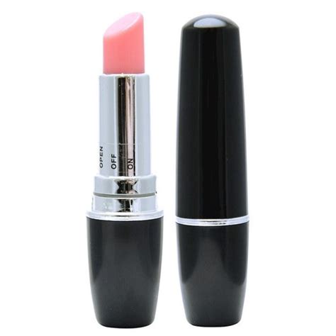 LB6001 Batom Massageador Vibratório Preto Libb Sex Toys Importadora Atacado Sex Shop