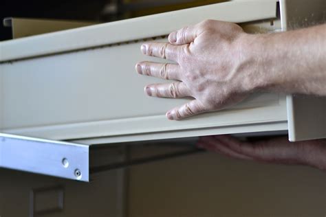 How To Remove Drawer From File Cabinet Np