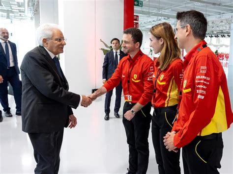 Ferrari Inaugurato Alla Presenza Di Mattarella Stabilimento E Building