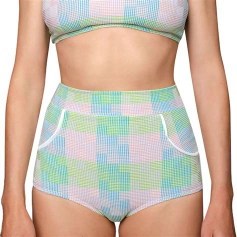 Seea Swimwear Georgia High Waist Bikini Bottom Women S Clothing