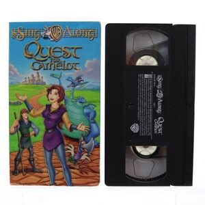 Quest For Camelot Sing Along VHS Tape Etsy