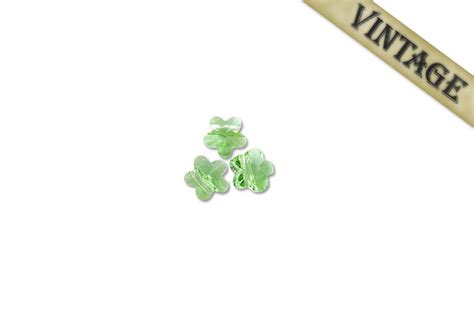 Swarovski Flower Bead 5744 5mm Peridot Factory Pack 720 Pcs