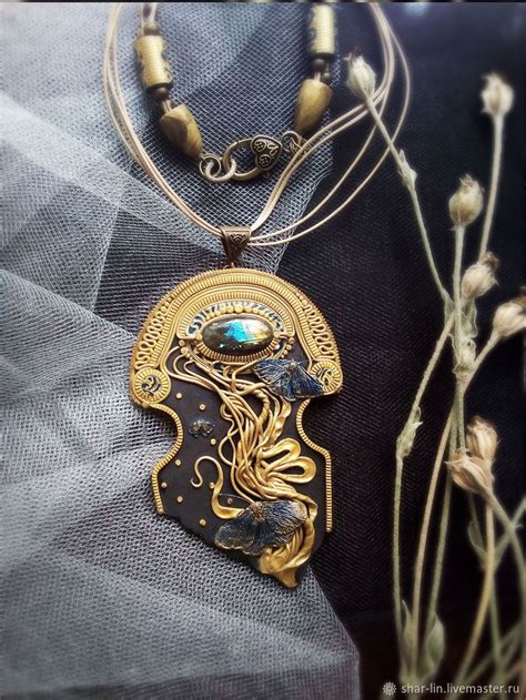 Купить украшение мотылек. Украшения ручной работы. Кулон мотылек ...