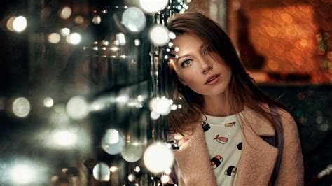 Women Model Portrait Brunette Photography Dress Ksenia Kokoreva