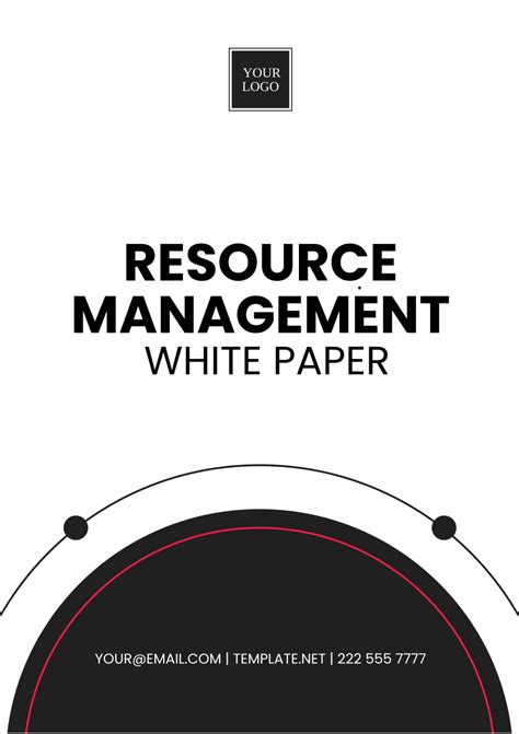 Free Blank White Paper Template To Edit Online