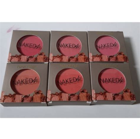 Blush On Naked Perona Pipi Makeup Wajah Blushon Naked Bedak Padat Blushon Bedak Lazada Indonesia