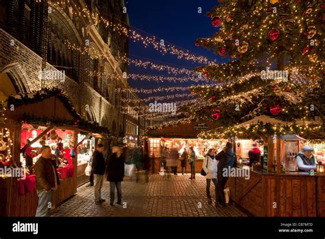 illuminated booths  stands  christmas market   hanseatic city
