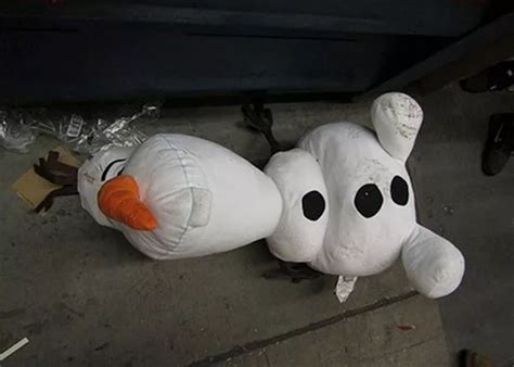 Pervert In Star Wars Shirt Caught Having Sex With Frozen Olaf Toy On Security Camera Daily Star