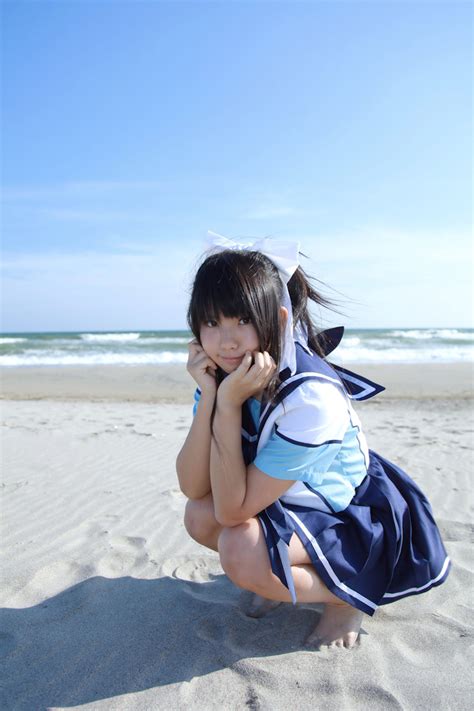 Love Plus Takane Manaka Seifuku Bikini Cosplay By Enako Sankaku Complex