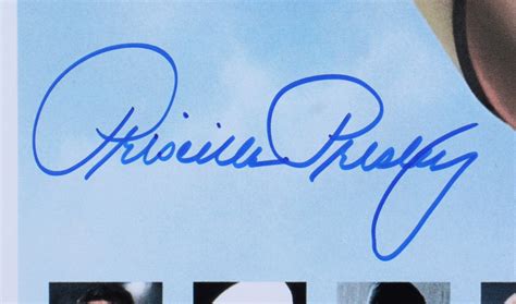 Priscilla Presley Signed The Naked Gun X Movie Poster Photo Schwartz Sports Pristine