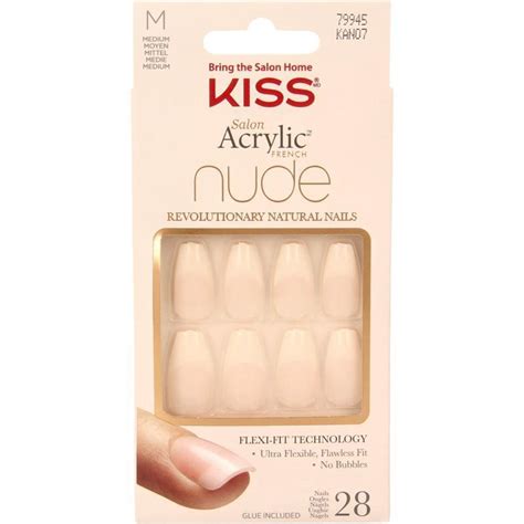 Kiss Nude Nails Leilani Stuk Voordelig Online Kopen Drogist Nl