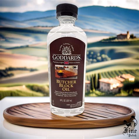 Goddard S Butcher Block Oil 240ml Polishup